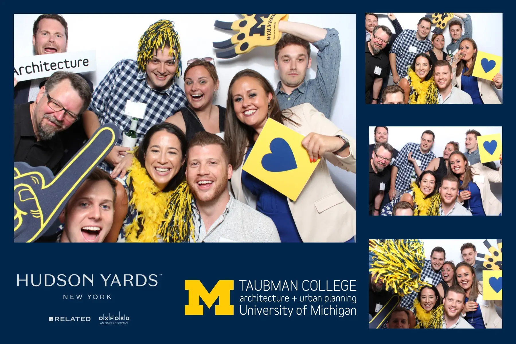 Hudson Yards brand activation photo booth