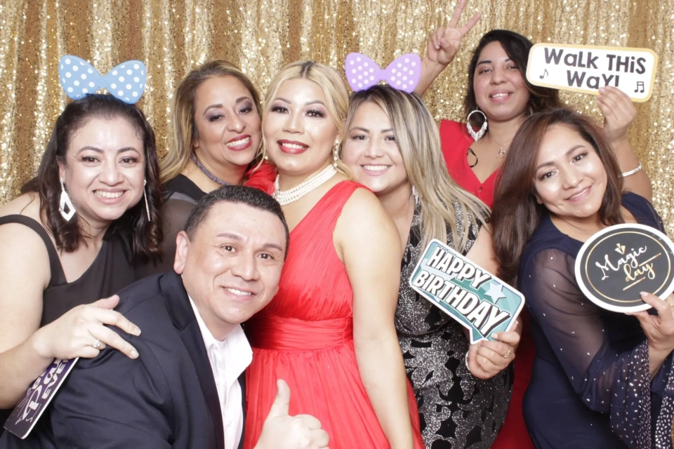 Photo booth photos