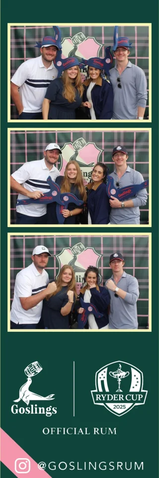 Goslings Ryder Cup photo strip