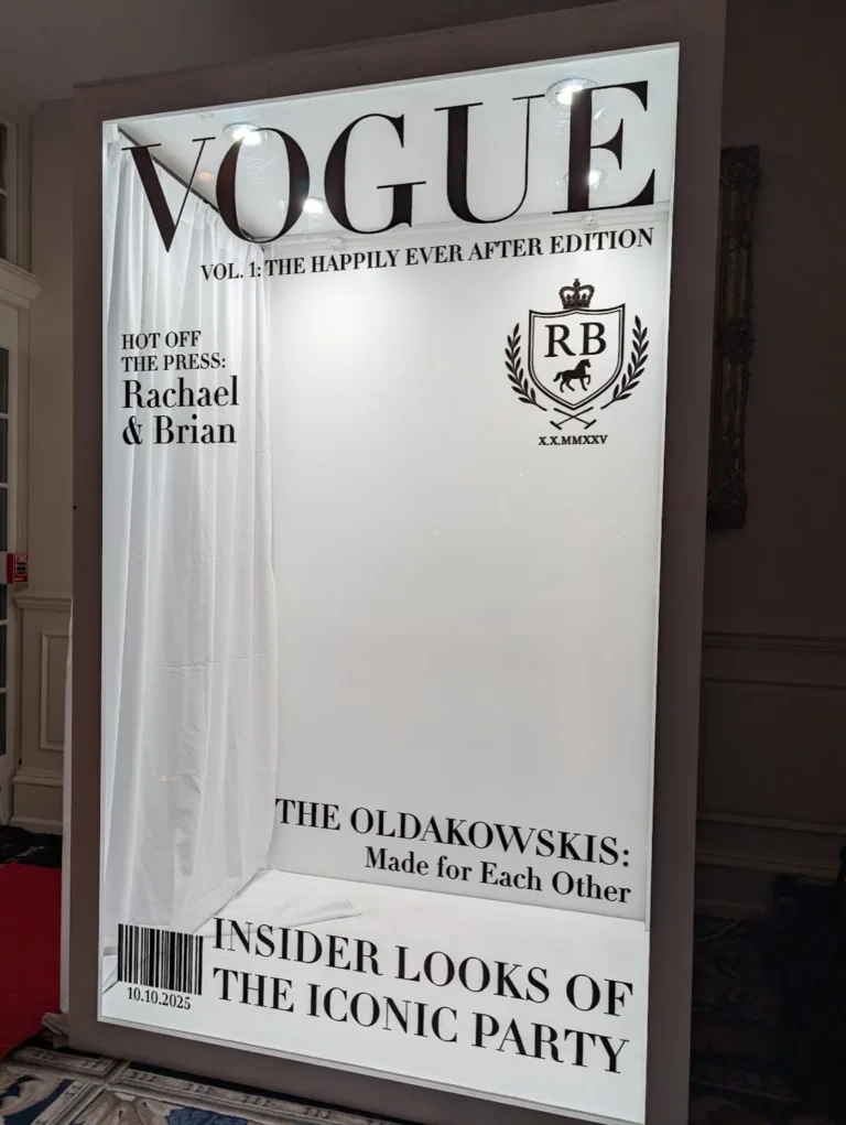 Vogue Magazine Booth